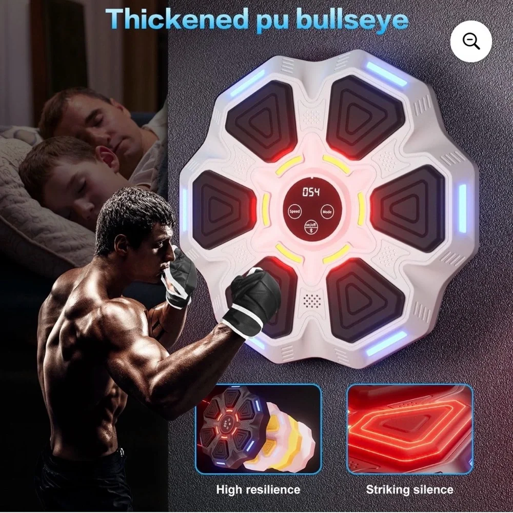 Bluetooth Boxing Training Device with LED Lights - Picture 3 of 5